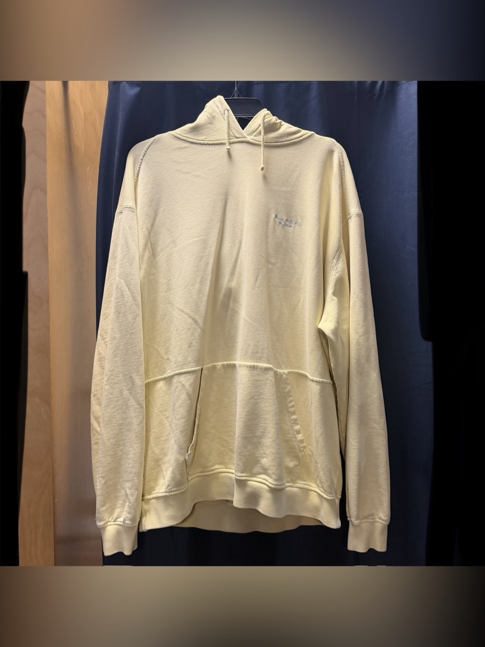 Hoodie In Vanilla Yellow
